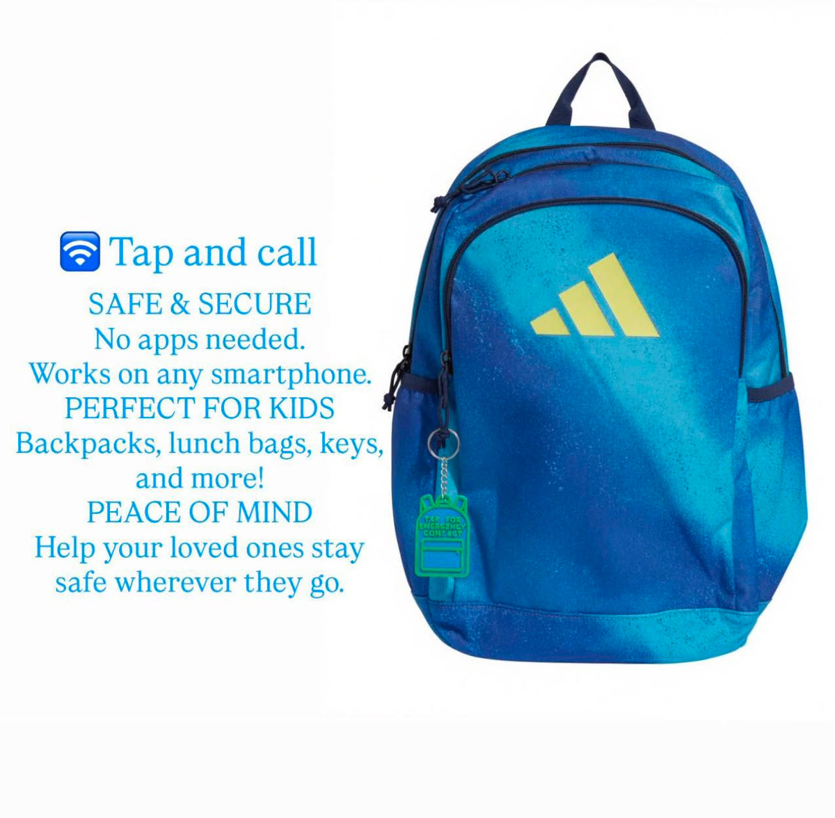 Keychains with Near Field communication.